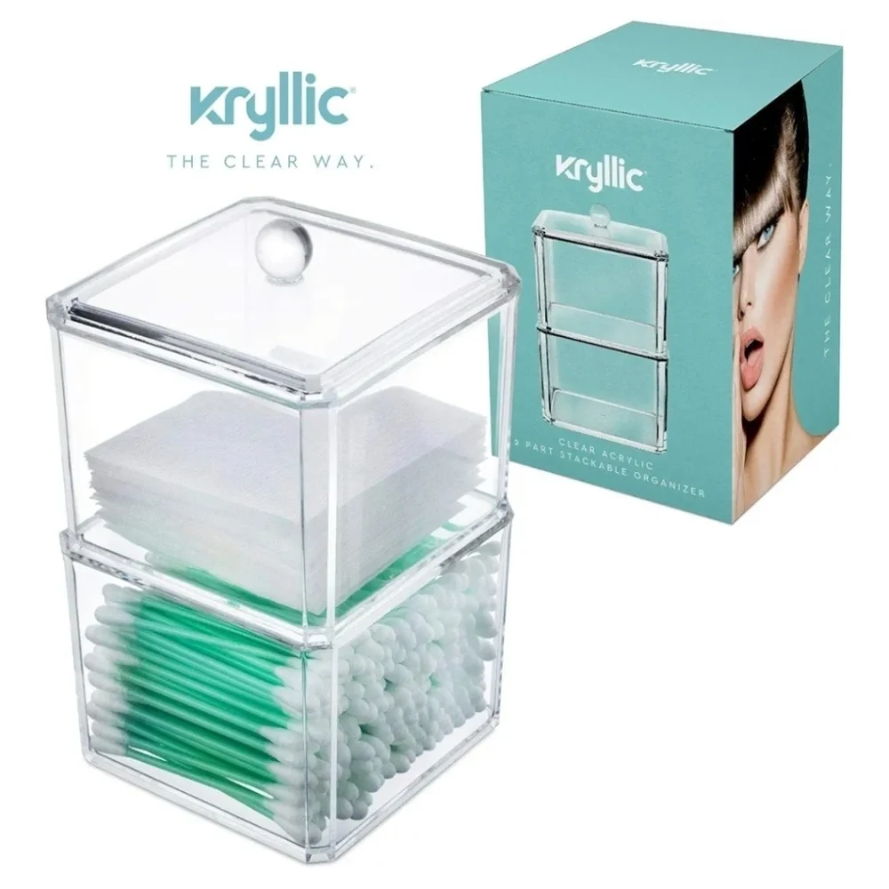 Kryllic Clear Acrylic Stackable Organizer